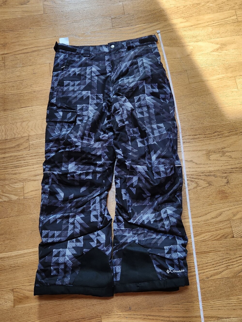 Columbia Men’s Black Geometric Snow/Ski Pants